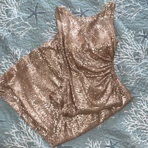 ADRIANNA PAPELL ⭐️ Sequin Evening Gown